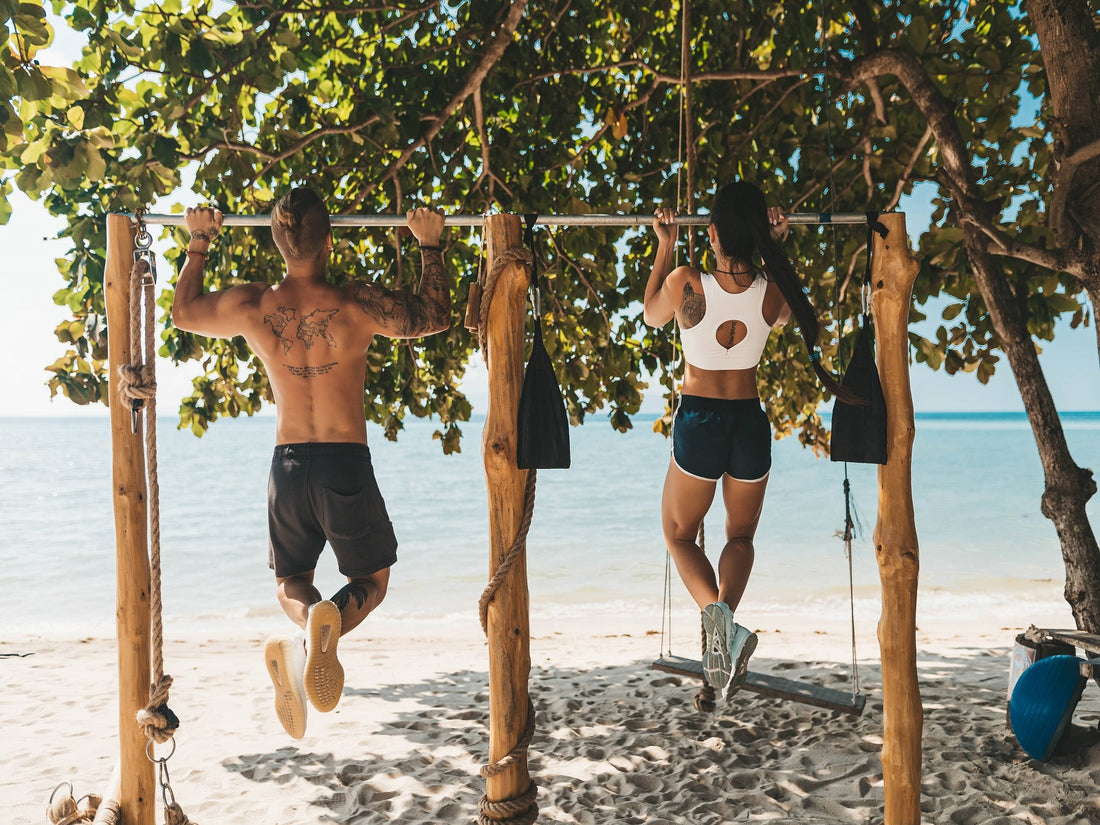 people working out depicting the benefits of cbd