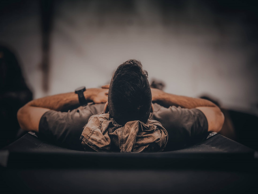 man sleeping depicting the benefits of cbd