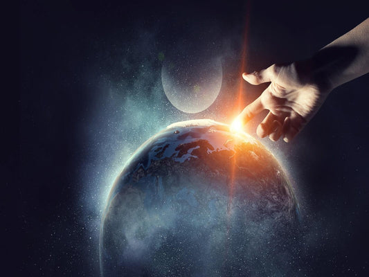 the earth depicting natural remedies