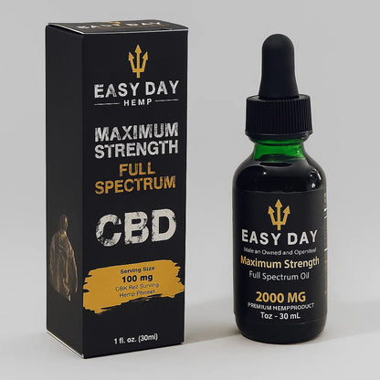 MAXIMUM STRENGTH FULL SPECTRUM CBD OIL